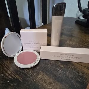 No Makeup Makeup Blush & and Lip with Brush DUO
